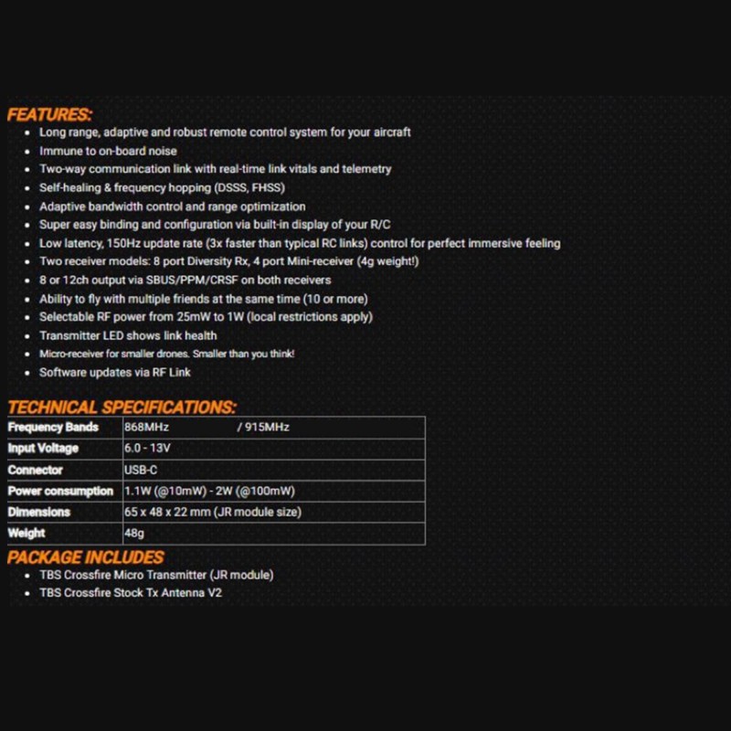 Best-TBS CROSSFIRE MICRO TX V2 - Tbs Fpv Crossfire review and price